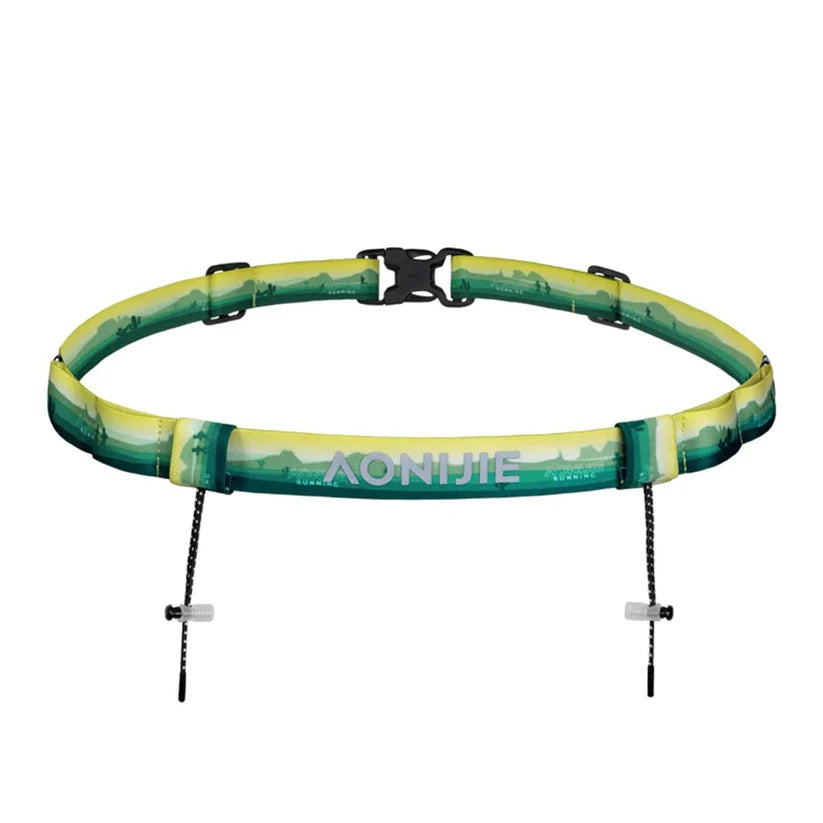 Aonijie Race Number Belt w/ Gel Loops