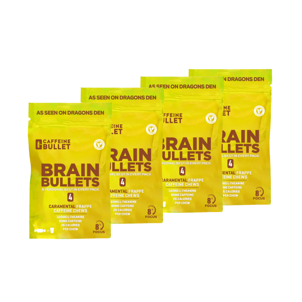 Brain Bullet Caramel Frappe w L-Theanine