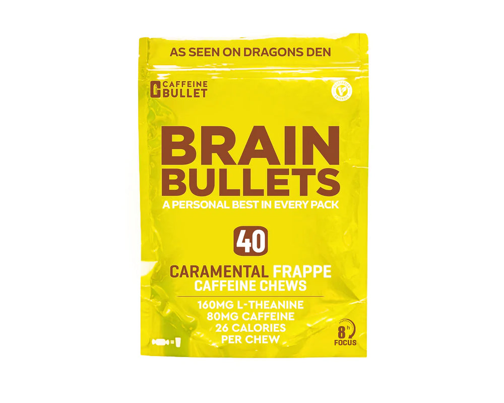 Brain Bullet Caramel Frappe w L-Theanine