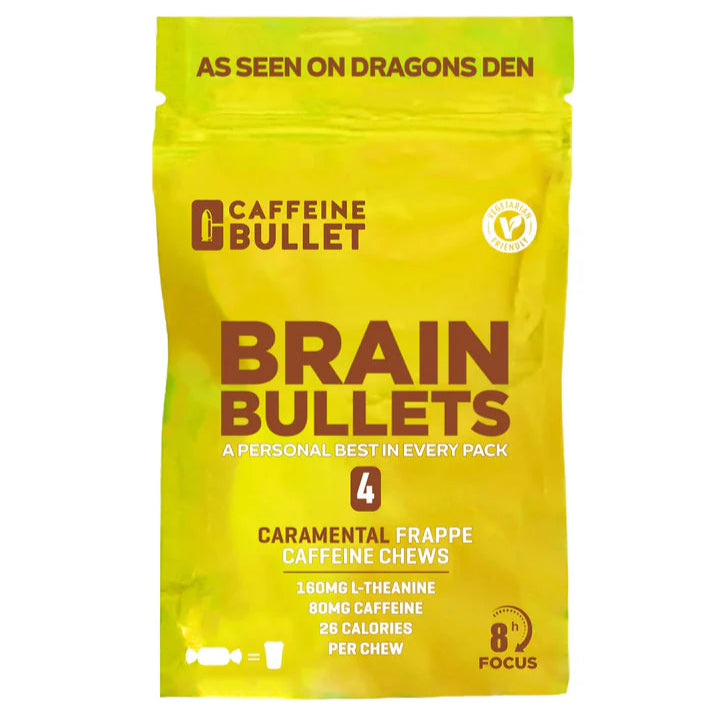 Brain Bullet Caramel Frappe w L-Theanine