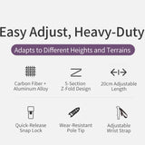 Aonijie Hybrid Adjustable Pole
