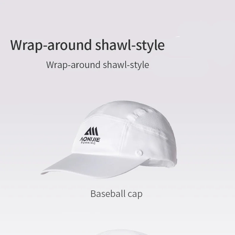 Aonijie Run FULL Cape Cap
