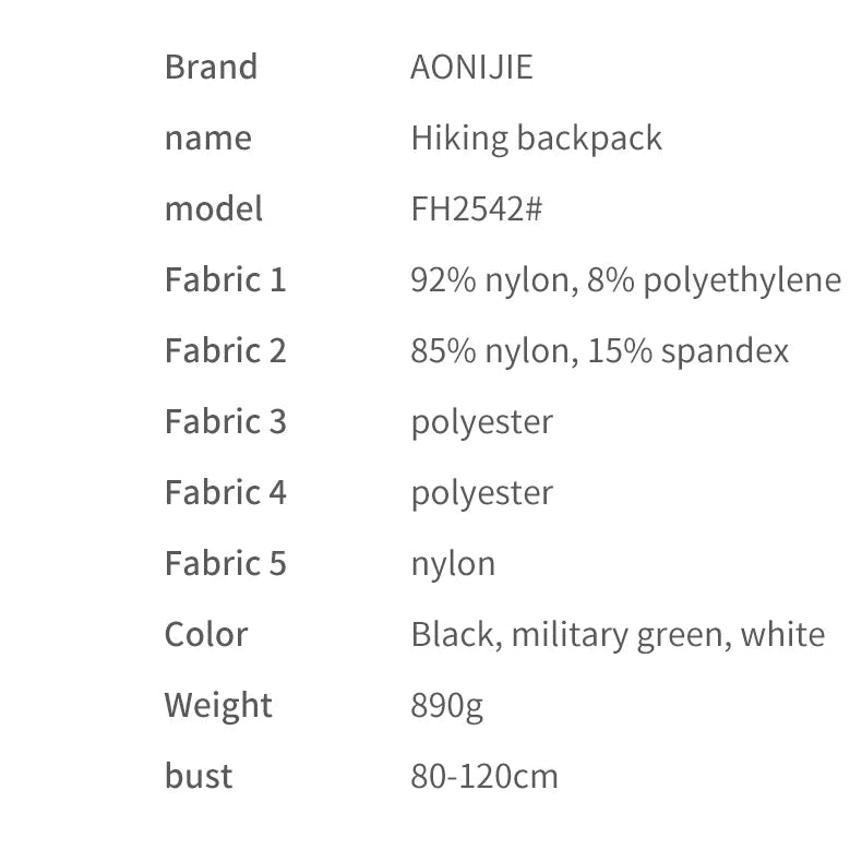 Aonijie 42L FastPack