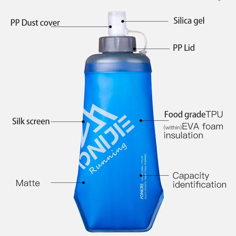 Aonijie 500ml Insulated Softflask