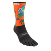 Injinji Trail Mid Weight Crew Run Socks - Artist Design Limited Edition