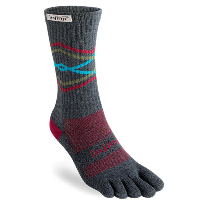 Injinji Trail Mid Weight Crew Run Socks