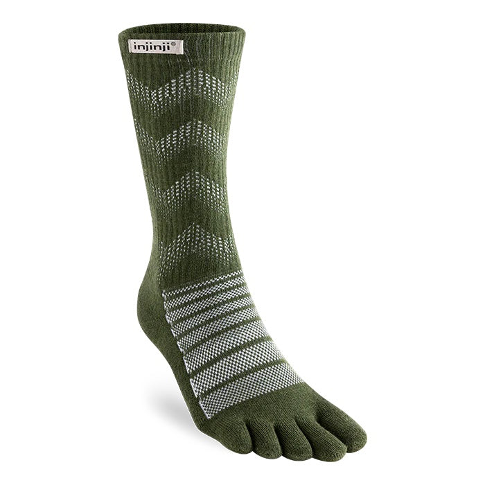 Injinji Outdoor Mid-Weight Crew (Nu-wool/merino)