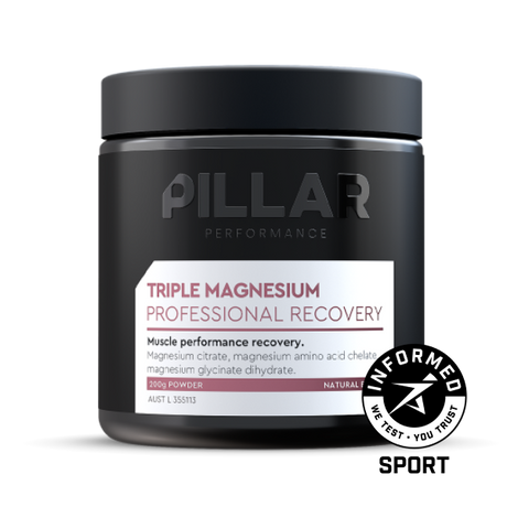 Pillar Performance - Triple Magnesium Professional Recovery Powder Berry {FuelMe}