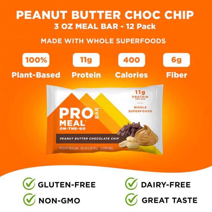 Pro Bar Peanut Butter Chocolate Chip Meal