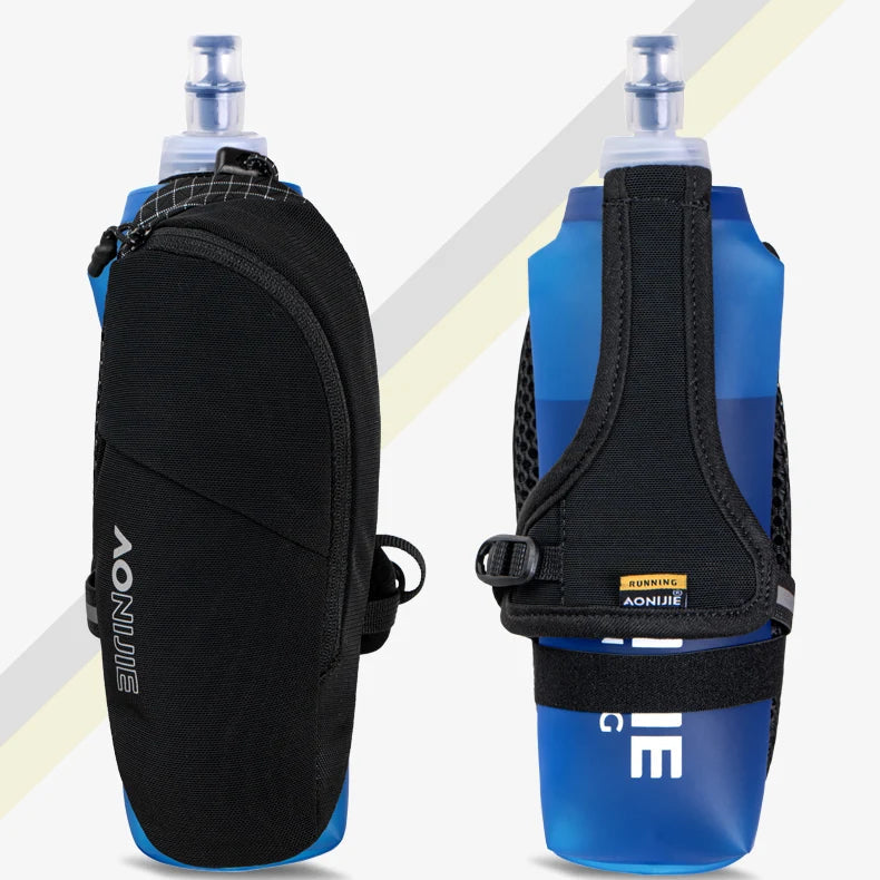 AONIJIE 500ml Handheld Softflask Pack with Phone Pouch