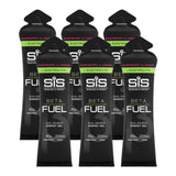 SIS BETA Fuel + Electrolyte Gels 60ml - 6 Pack - Raspberry & Lemon