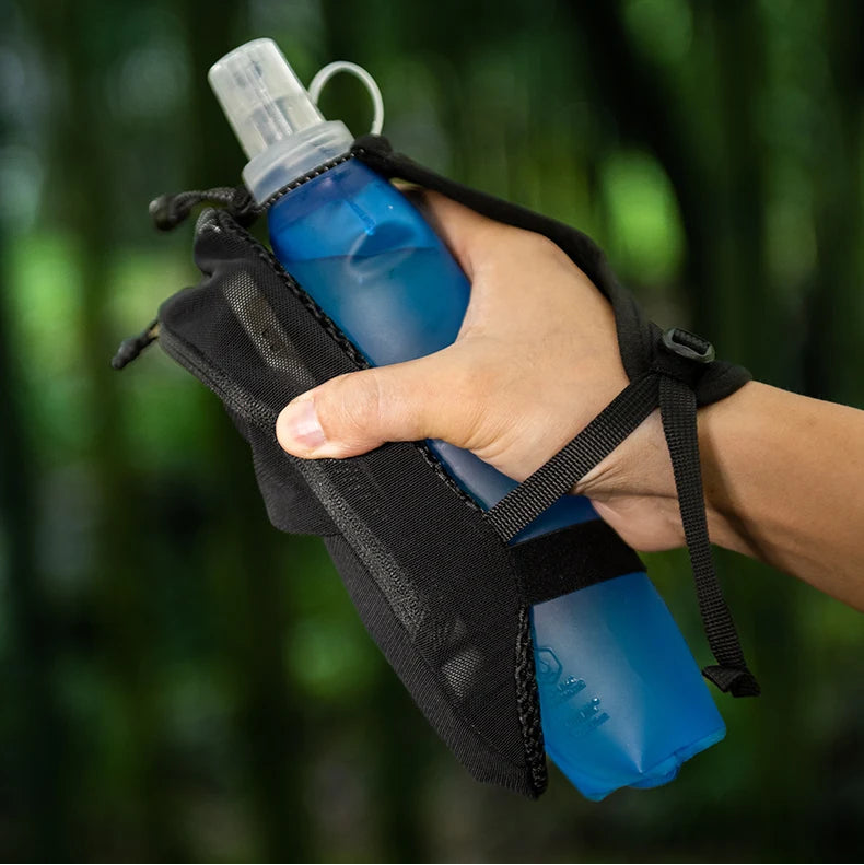 AONIJIE 500ml Handheld Softflask Pack with Phone Pouch