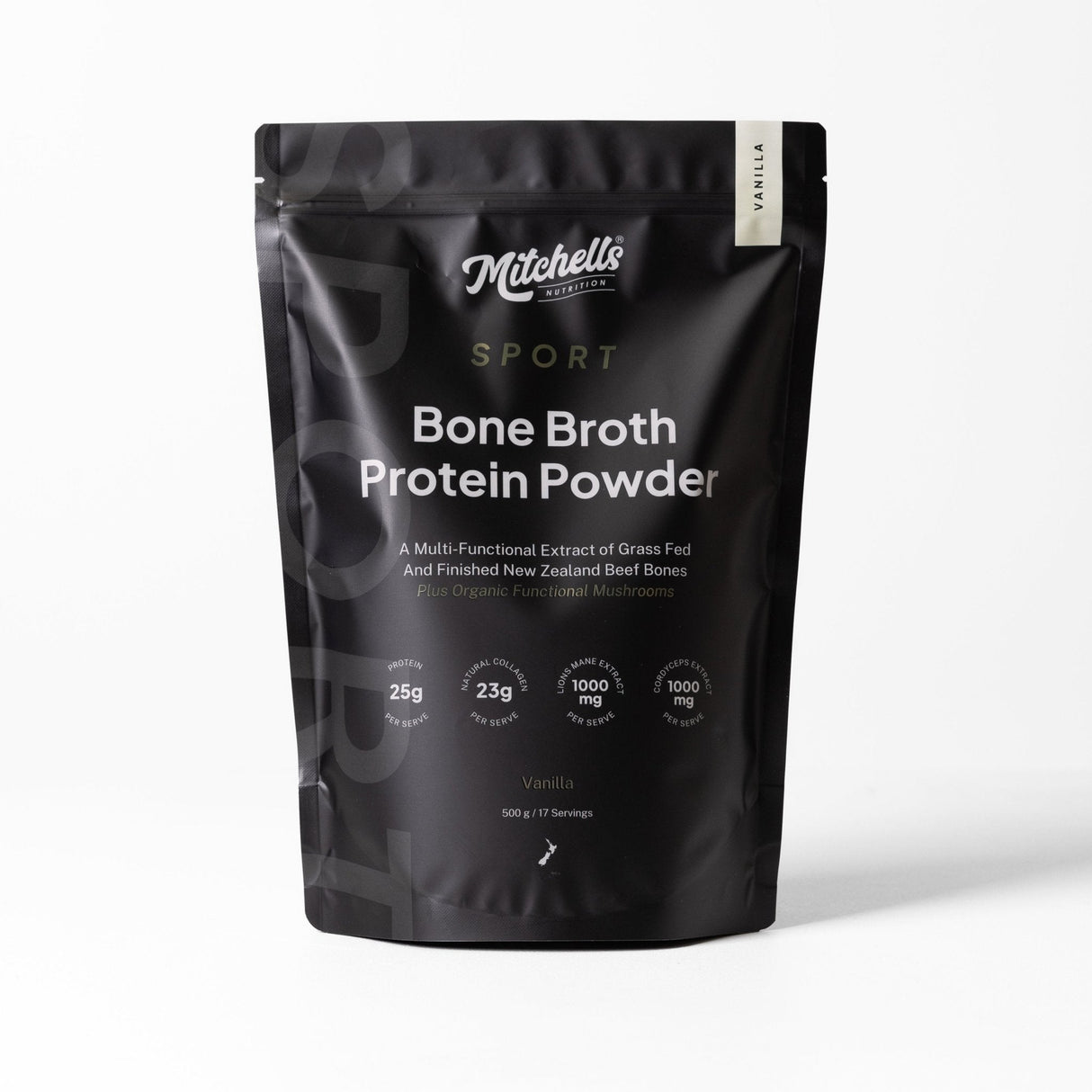 Mitchells Nutrition Bone Broth Protein Powder SPORT