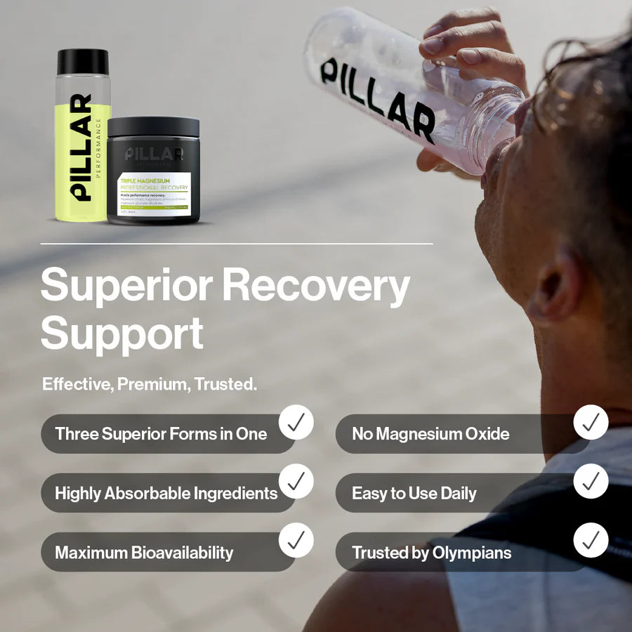 Pillar Triple Magnesium Professional Recovery Pineapple Coconut