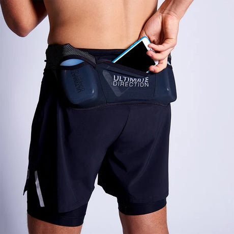 Ultimate Direction Men's Hydro Shorts with bottles {FuelMe}