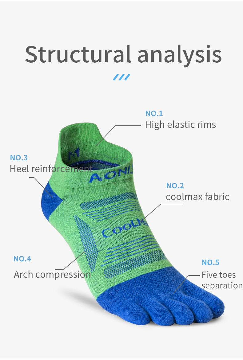 Aonijie Low Trail/Running Socks 3 Pack (unisex) V2