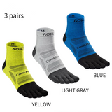 Aonijie Toe Socks Mini Crew 3 Pack