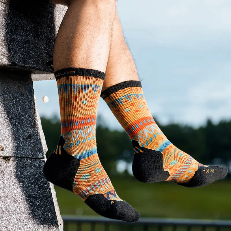 Aonijie Merino Wool Crew Trail Running Socks