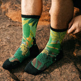 Aonijie Merino Wool Crew Trail Running Socks