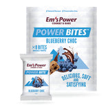 Em's Power Bites 8 Pack Blueberry Chocolate