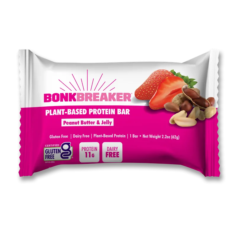 Bonk Breaker Plant-Based Protein Bar PB & Jelly