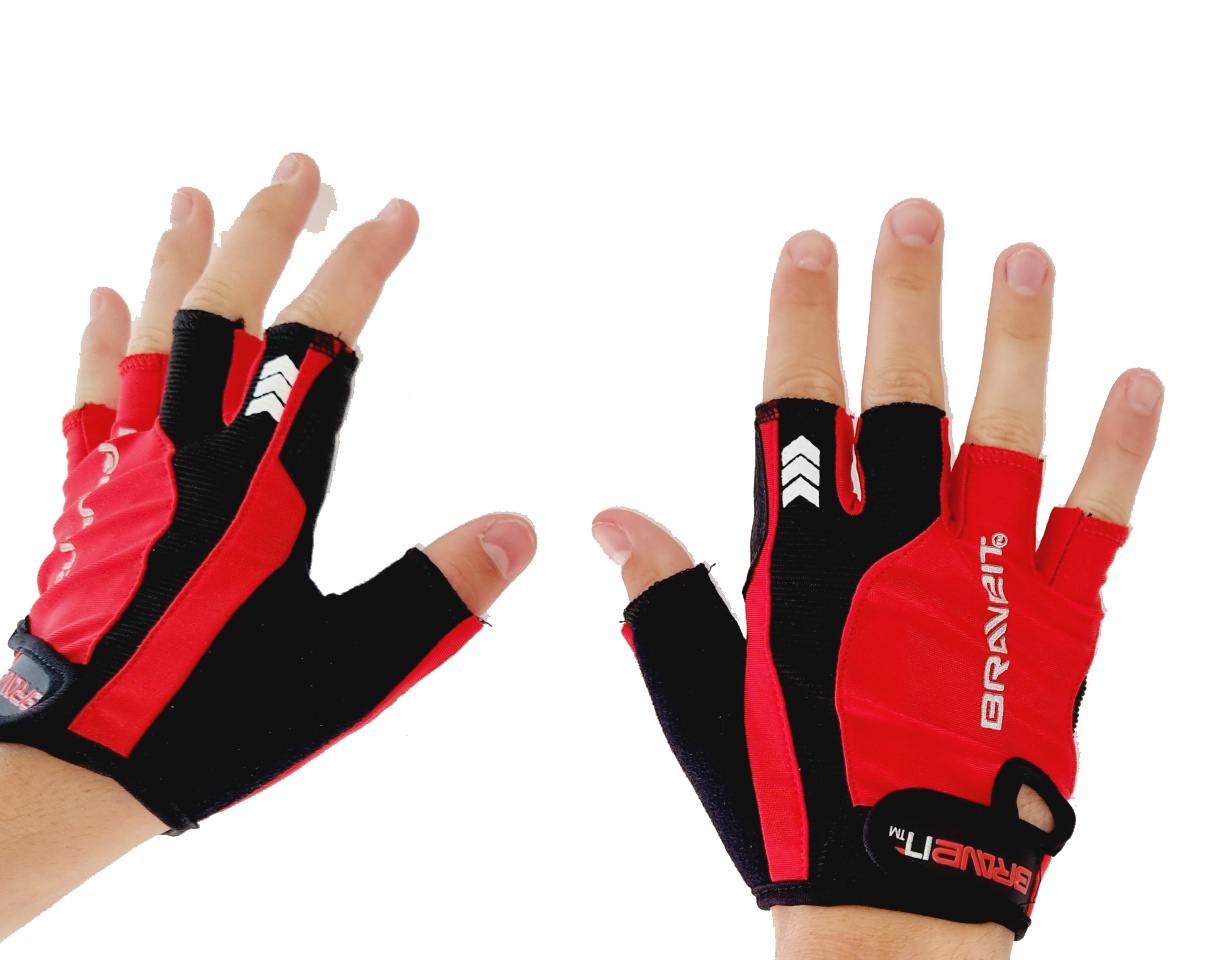 Brave Short Finger Air Gel Gloves