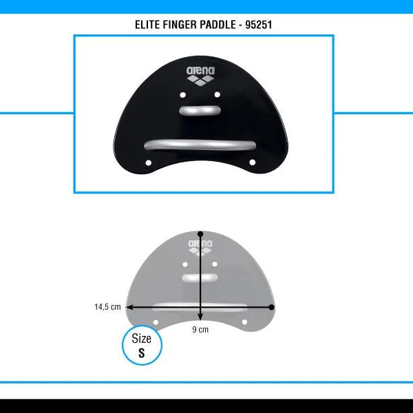 Arena Elite Finger Paddles