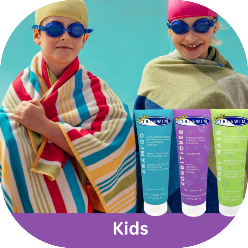 TRISWIM Kids swim shampoo and body wash NZ