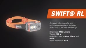 Petzl SWIFT RL 1100 Lumen