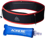 AONIJIE Running Hydration Belt with 250ml Soft Flask