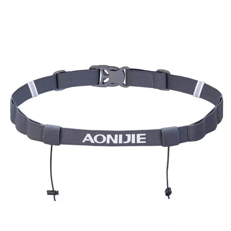 Aonijie Race Number Belt w/ Gel Loops