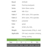 Aonijie Monte Blanc Series 12L Trail Vest
