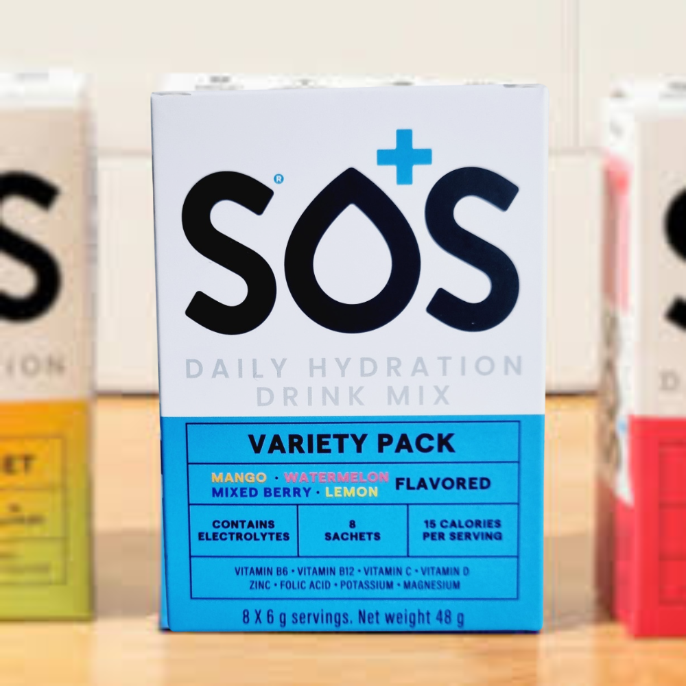 SOS Daily Hydration Sachets Variety Pack