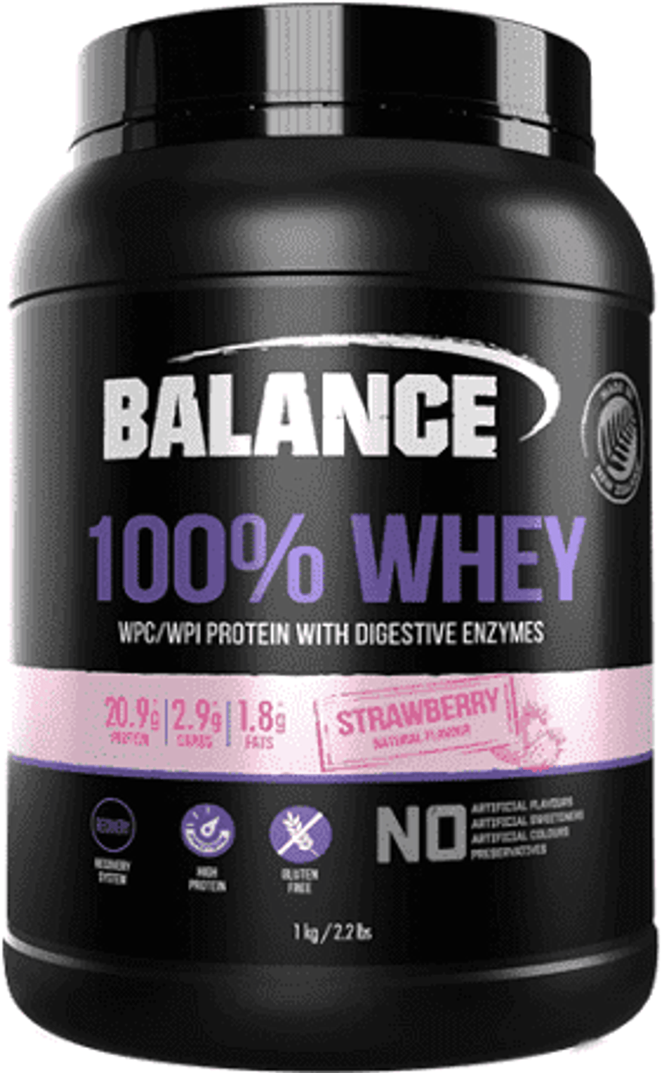 Balance 100% Whey Protein 1kg & 2kg