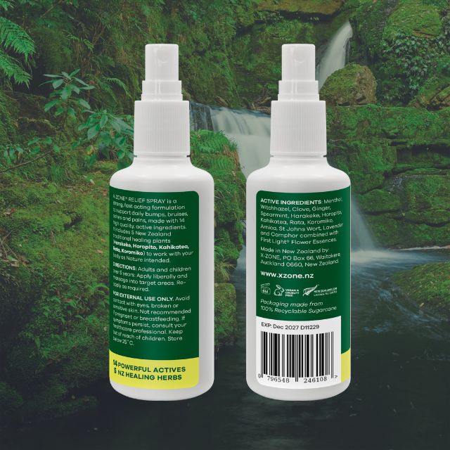 X-ZONE RELIEF SPRAY - for Muscle Tension 100ml