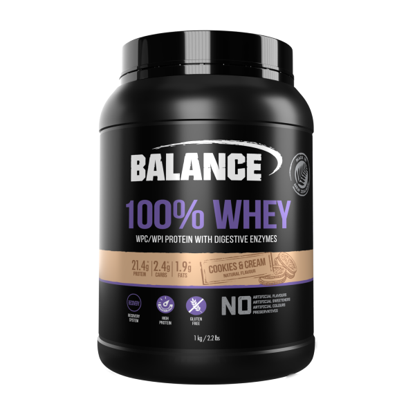 Balance 100% Whey Protein 1kg & 2kg {FuelMe}
