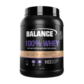 Balance 100% Whey Protein 1kg & 2kg {FuelMe}