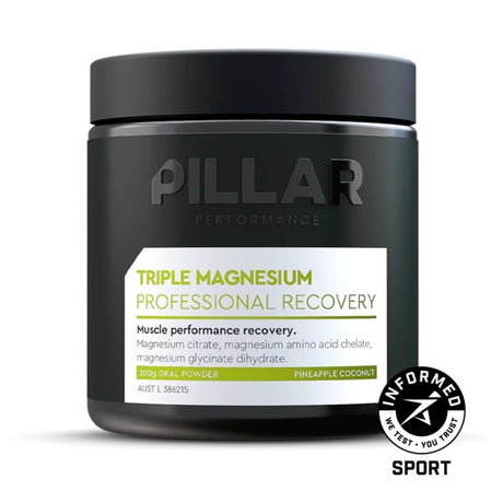 Pillar Performance - Triple Magnesium Professional Recovery Powder Pineapple & Coconut {FuelMe}