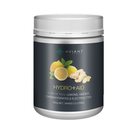 Aviant Hydro + AID Lemon & Ginger {FuelMe}