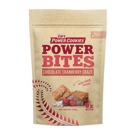 Em's Power Bites 8 Pack - Cranberry Graze {FuelMe}