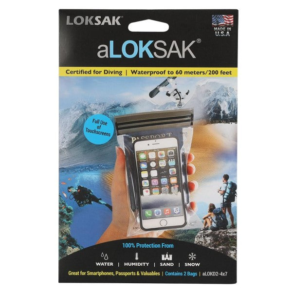 LOKSAK aLokSak 4x7" 2pk