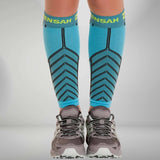 Zensah Pop Compression Sleeves Aqua {FuelMe}